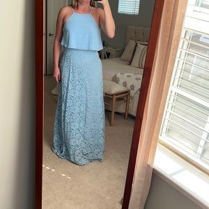 Lulu’s blue set (top/skirt) - medium